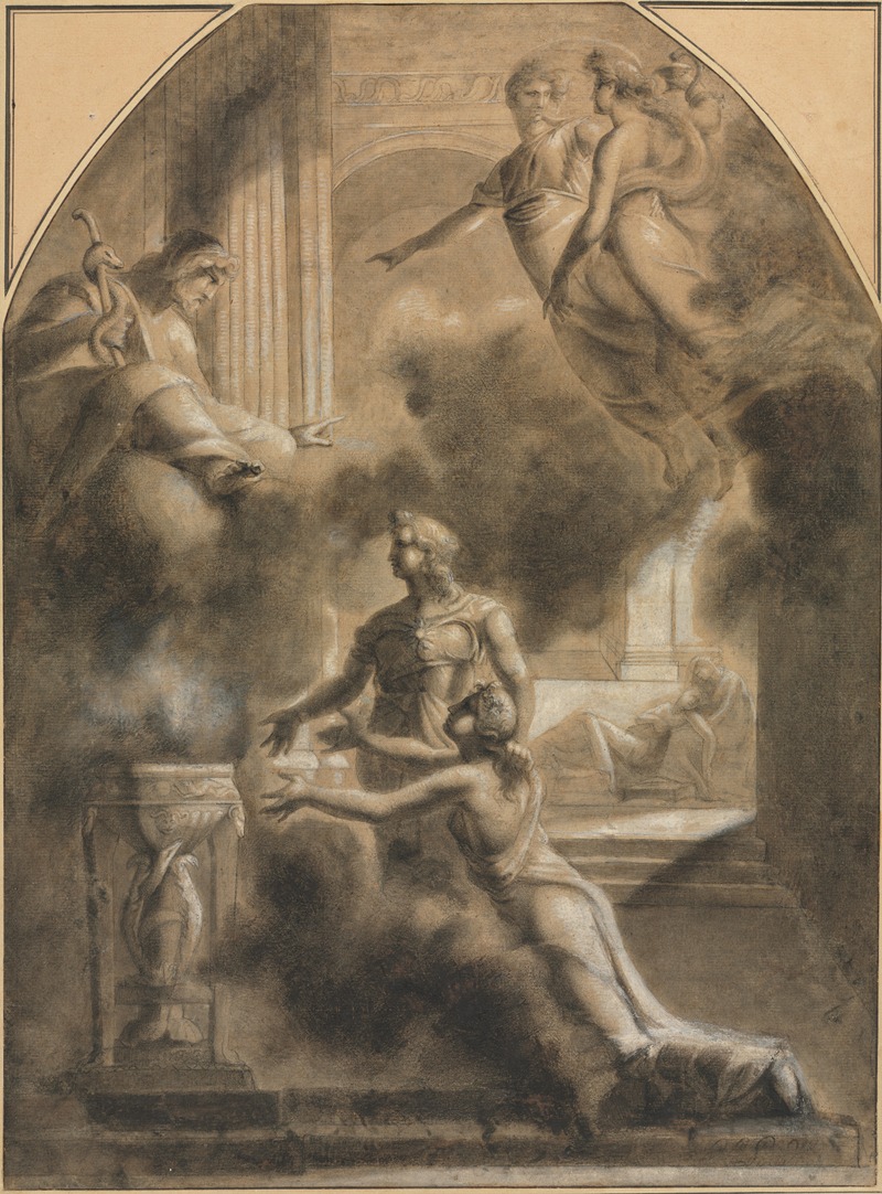 Pierre-Paul Prud'hon - Mythological Scene