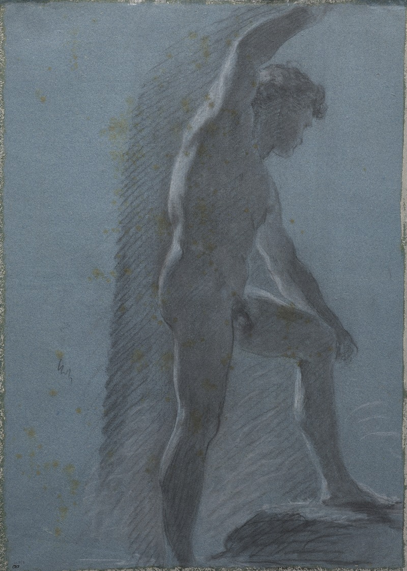 Pierre-Paul Prud'hon - Study of a Male Nude