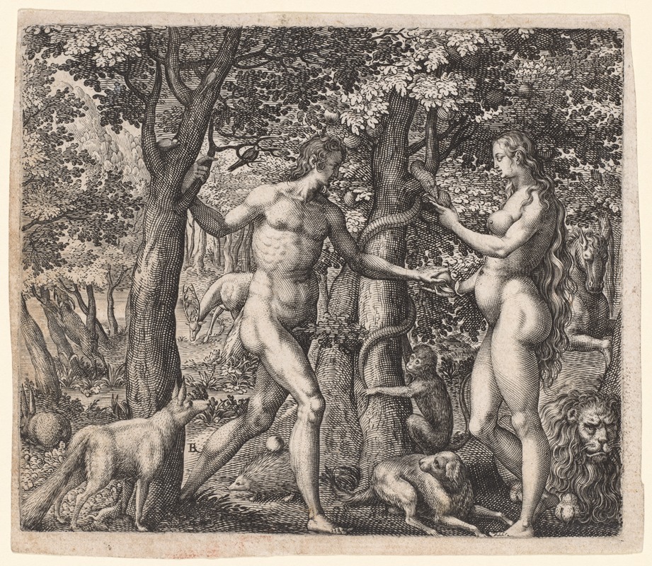 Robert Boissard - Adam and Eve