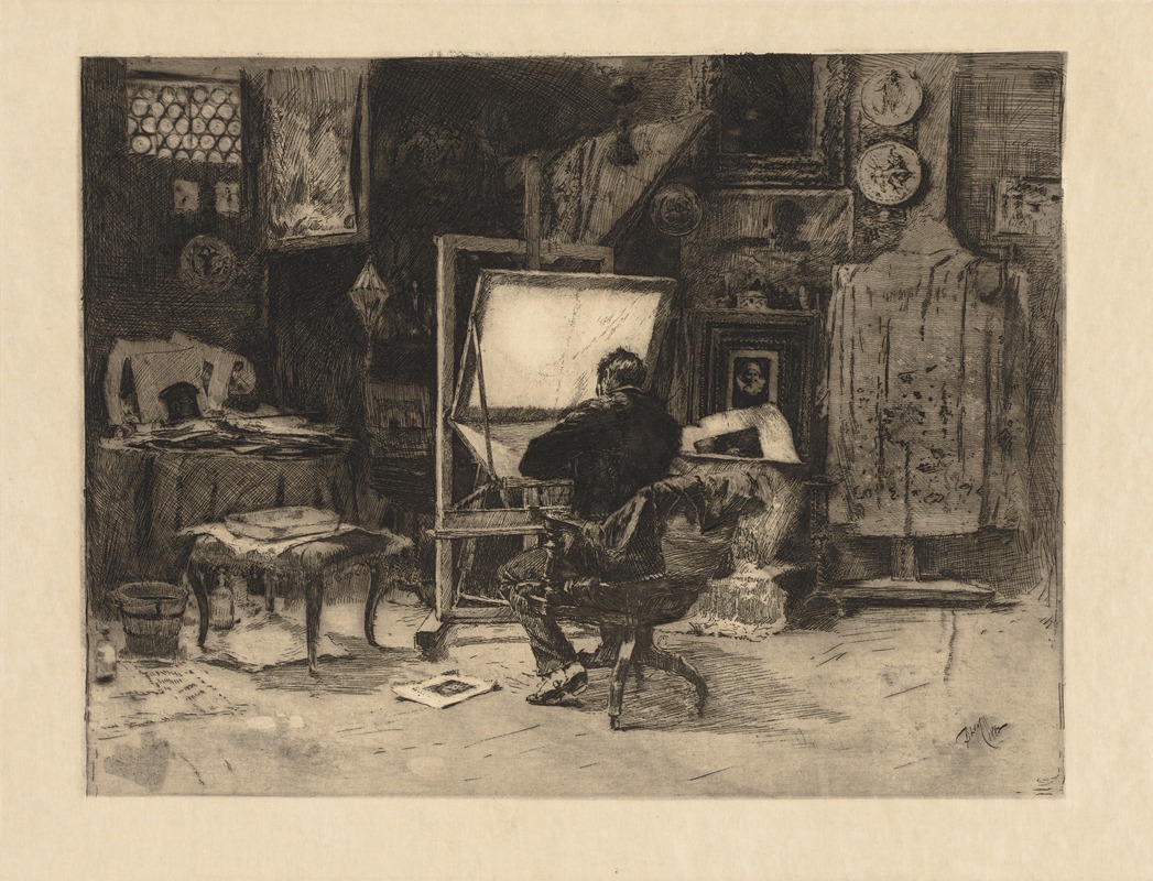 Robert Frederick Blum - The Etcher