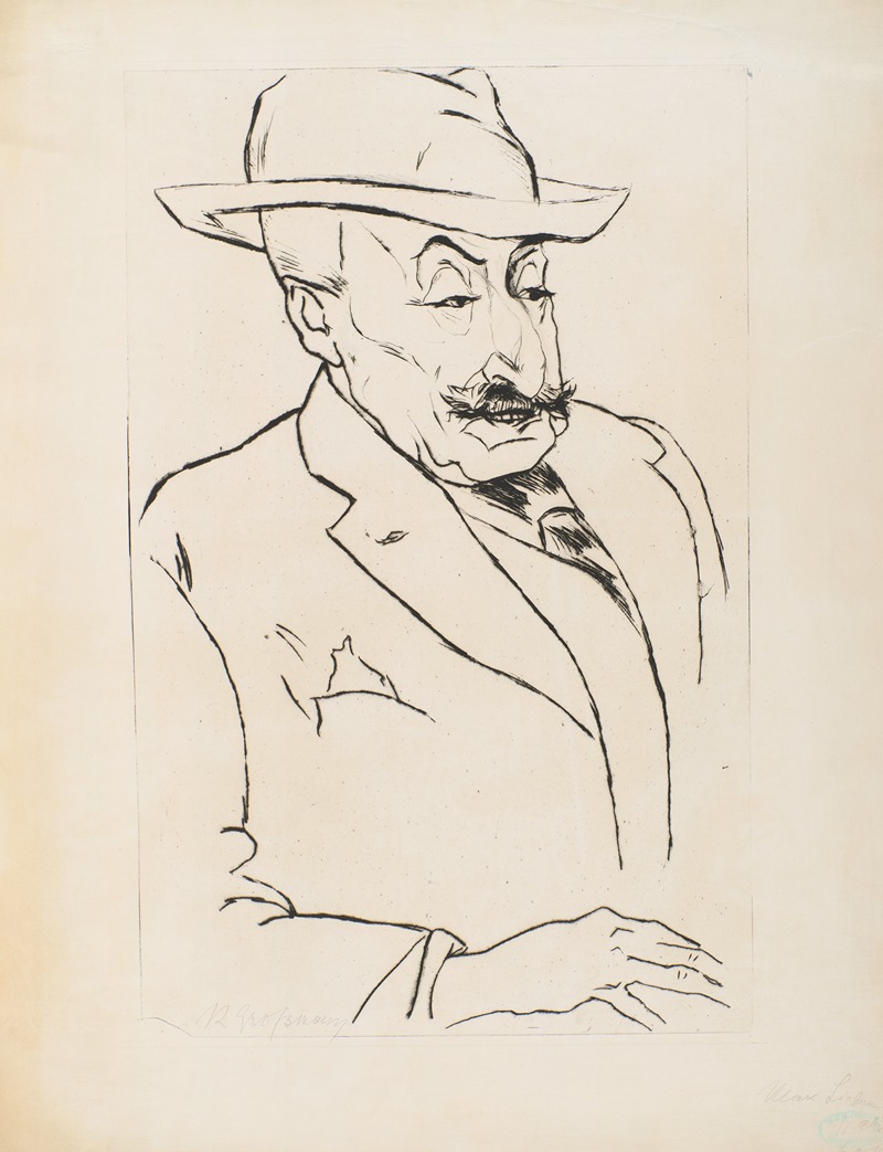 Rudolf Grossmann - Max Liebermann