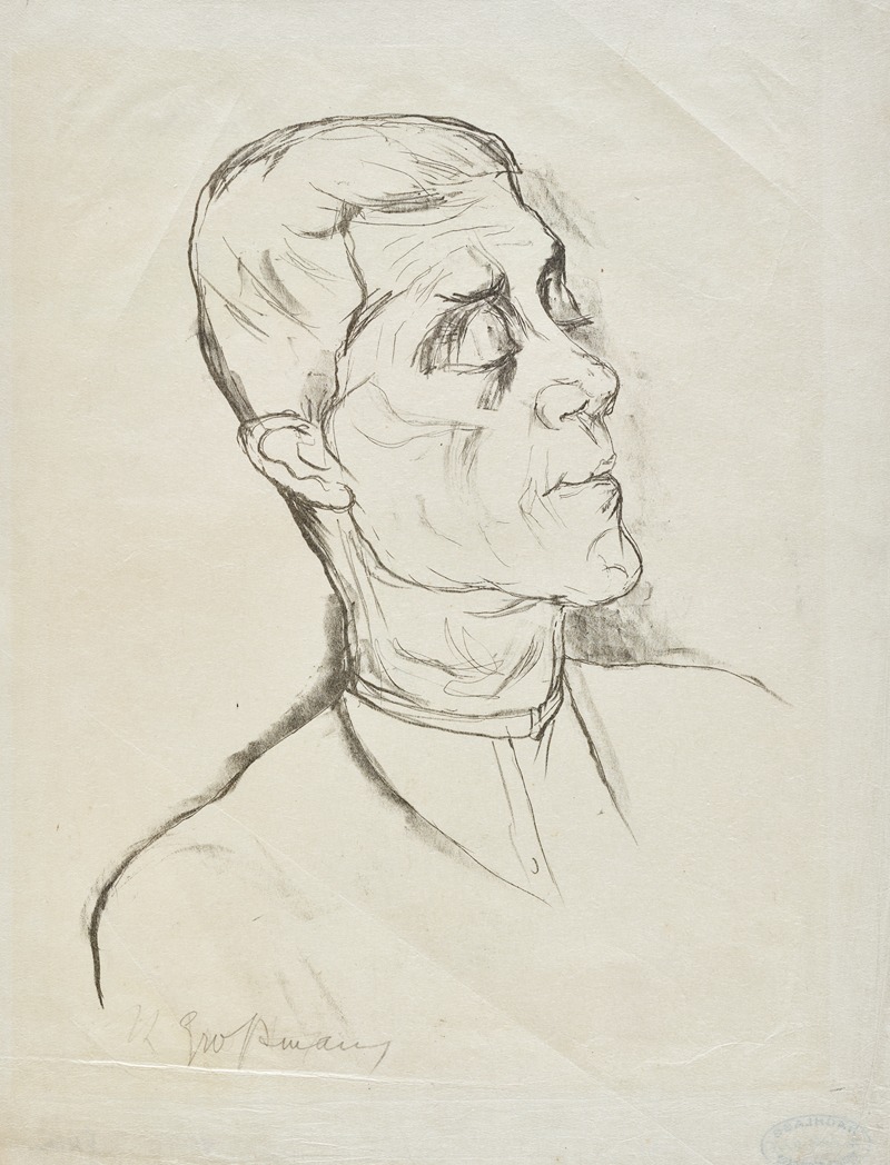 Rudolf Grossmann - Oskar Kokoschka