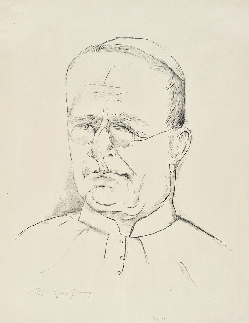 Rudolf Grossmann - Seine Heiligkeit der Papst Pius XI.