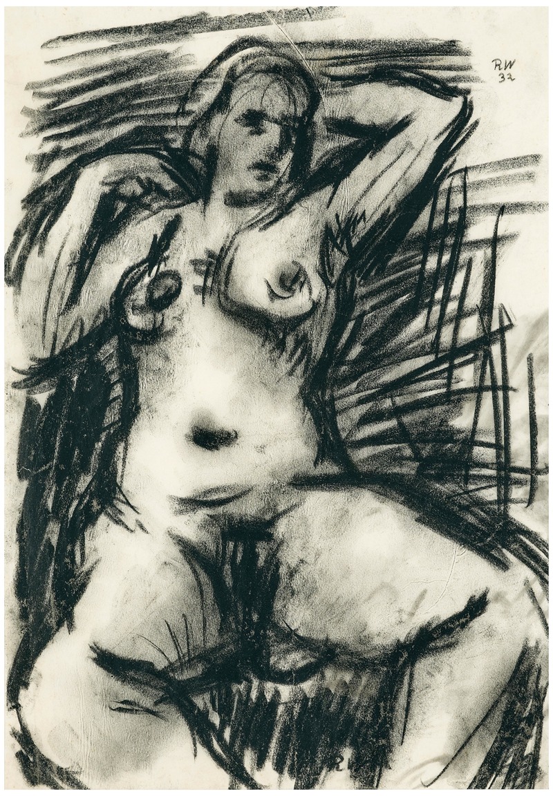 Rudolf Wacker - Female nude