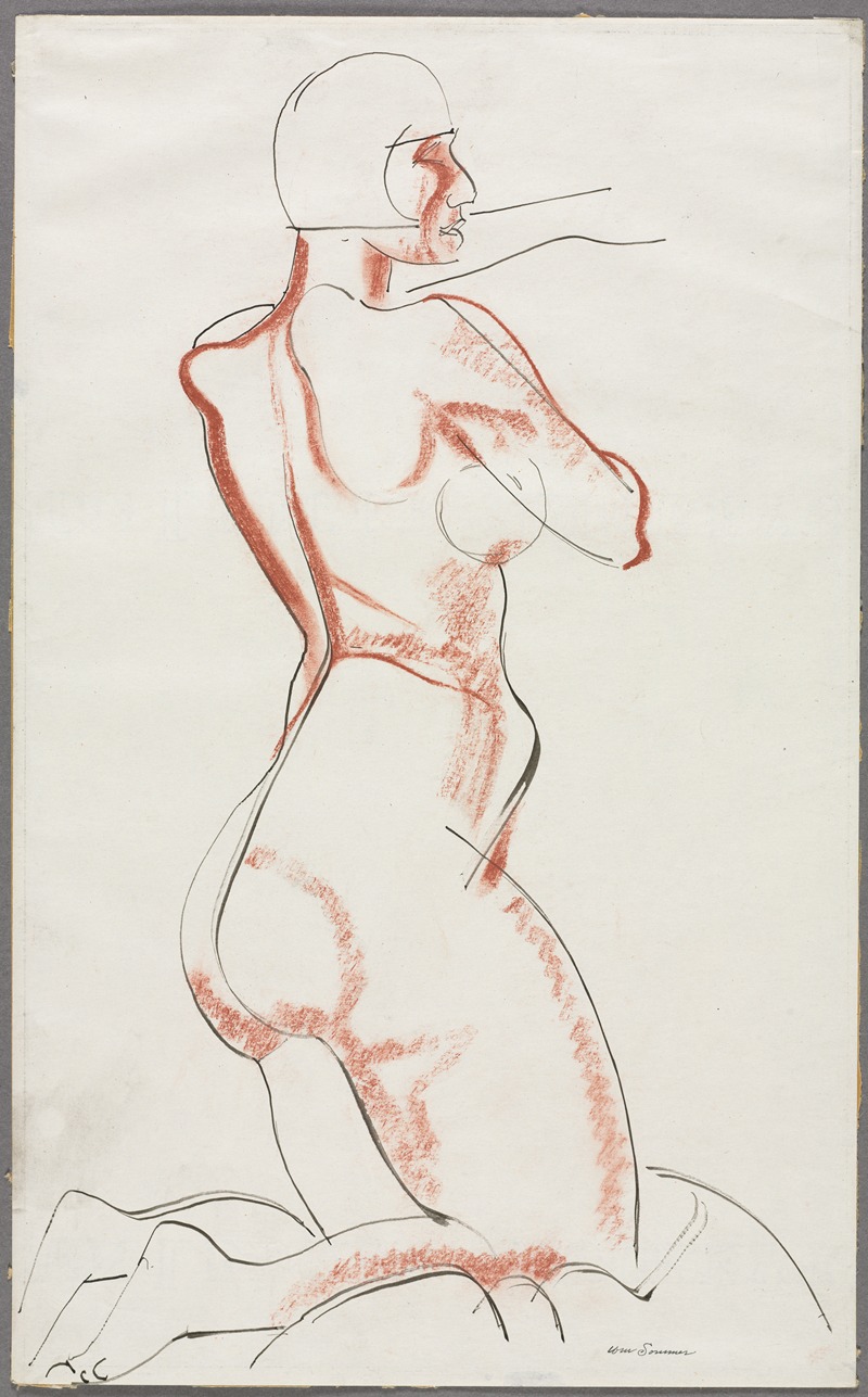 William Sommer - Nude Figure