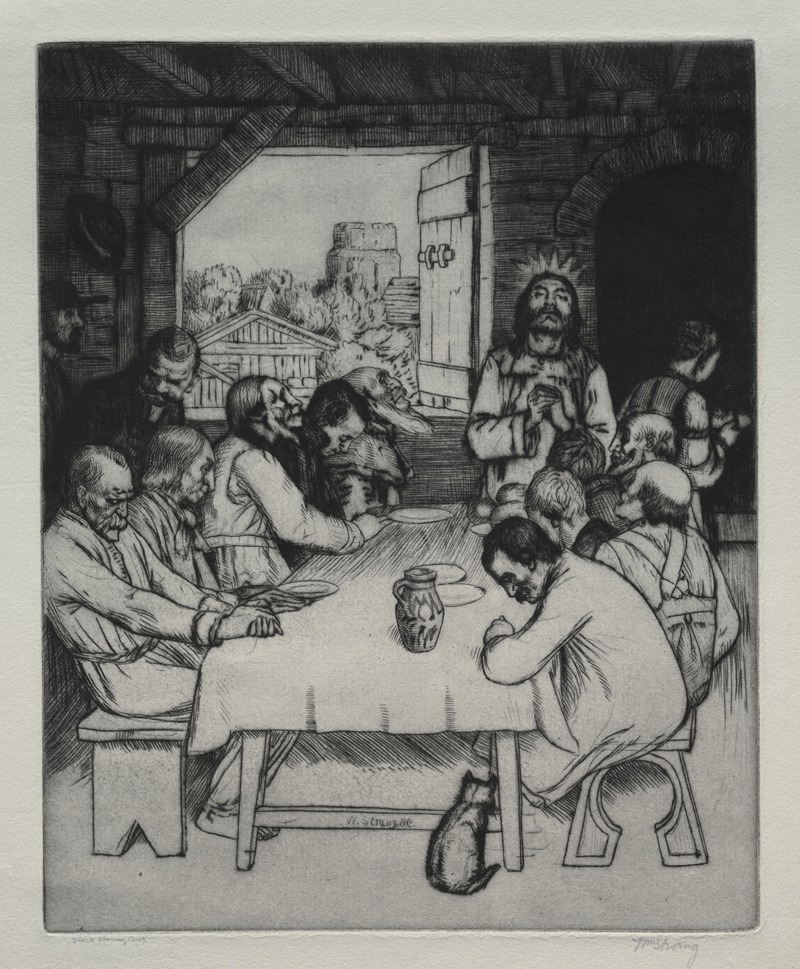 William Strang - The Last Supper