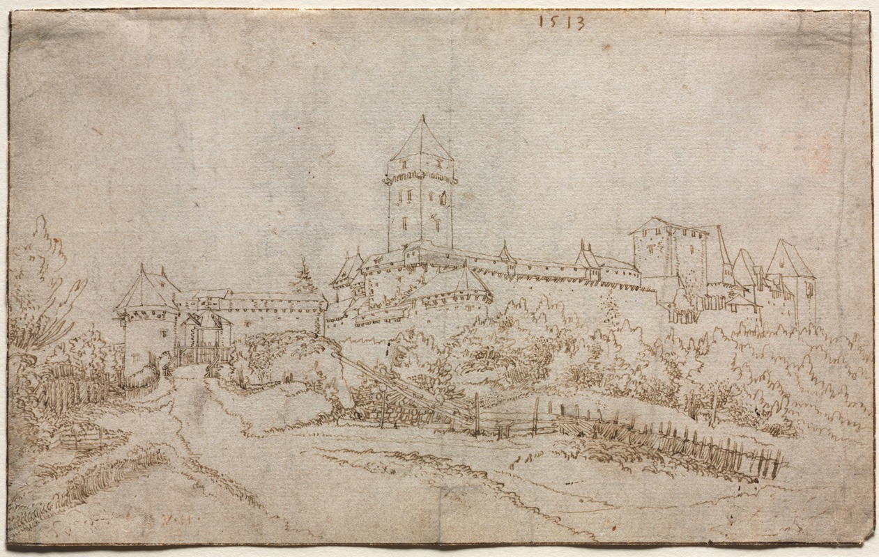 Wolfgang Huber - View of a Castle