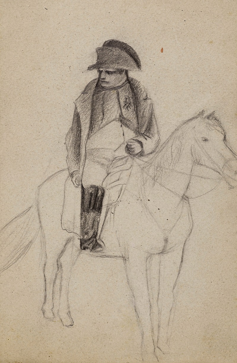 Arthur-Joseph Gueniot - Napoléon à cheval