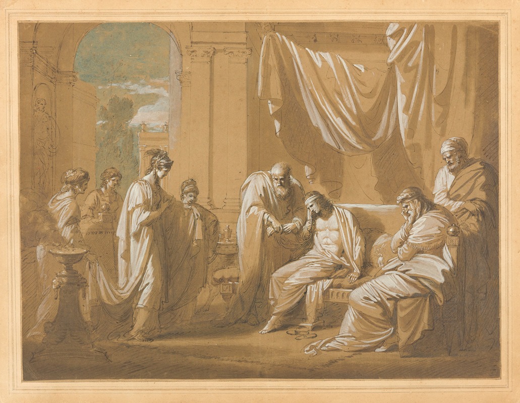 Benjamin West - Antiochus and Stratonice