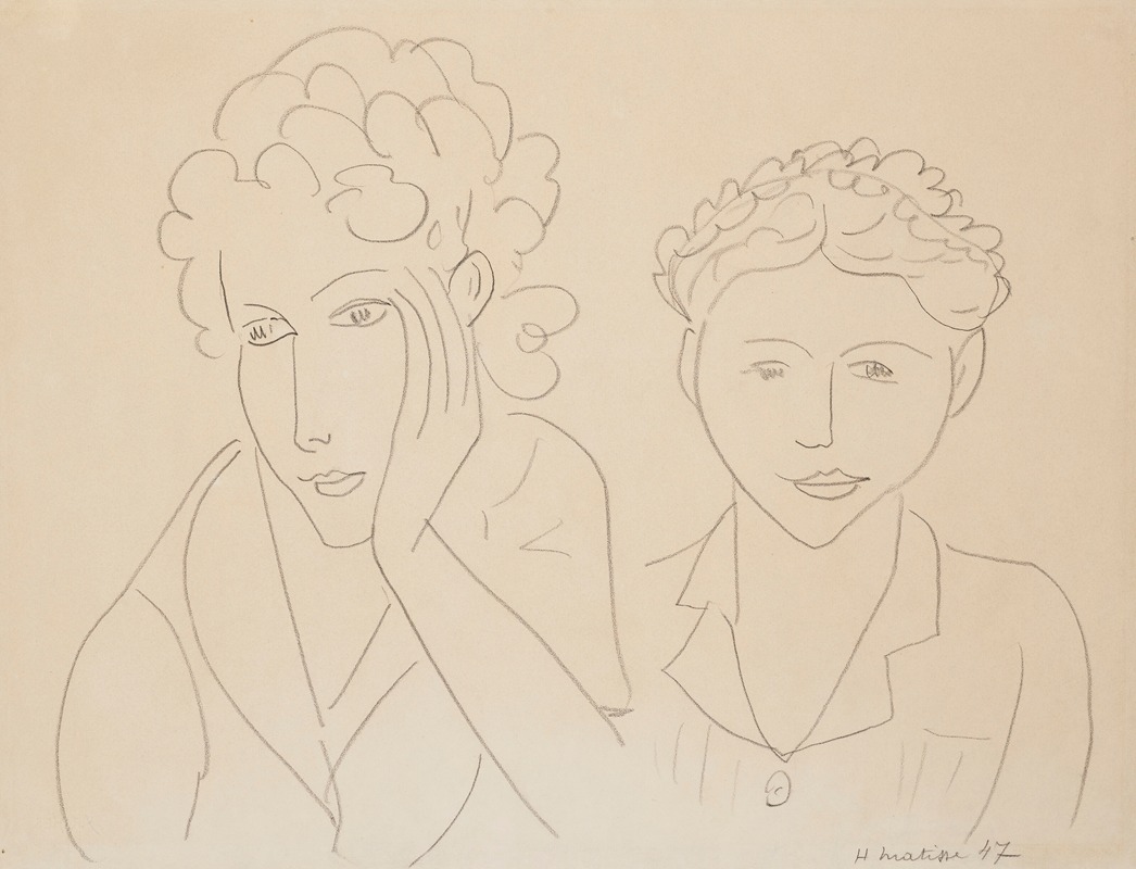 Henri Matisse - Deux femmes