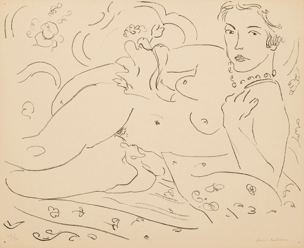 Henri Matisse - Nu, main gauche près de l’épaule