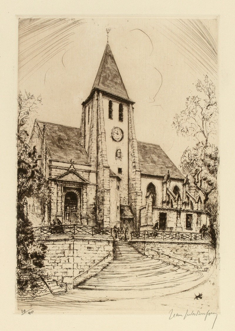 Jean-Jules Dufour - Eglise St Germain de Charonne