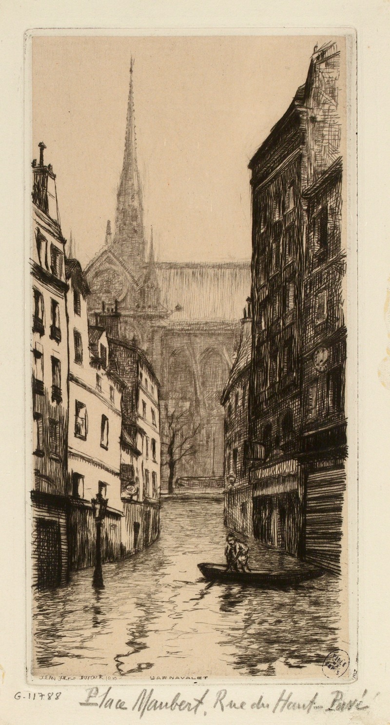 Jean-Jules Dufour - Place Maubert, Rue du Haut-Pavé