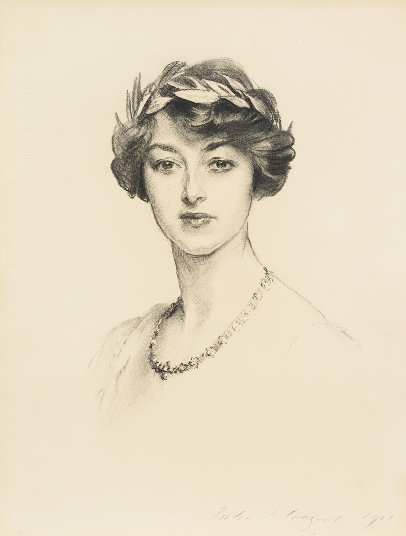 John Singer Sargent - Portrait of Mrs. Gilbert Russell