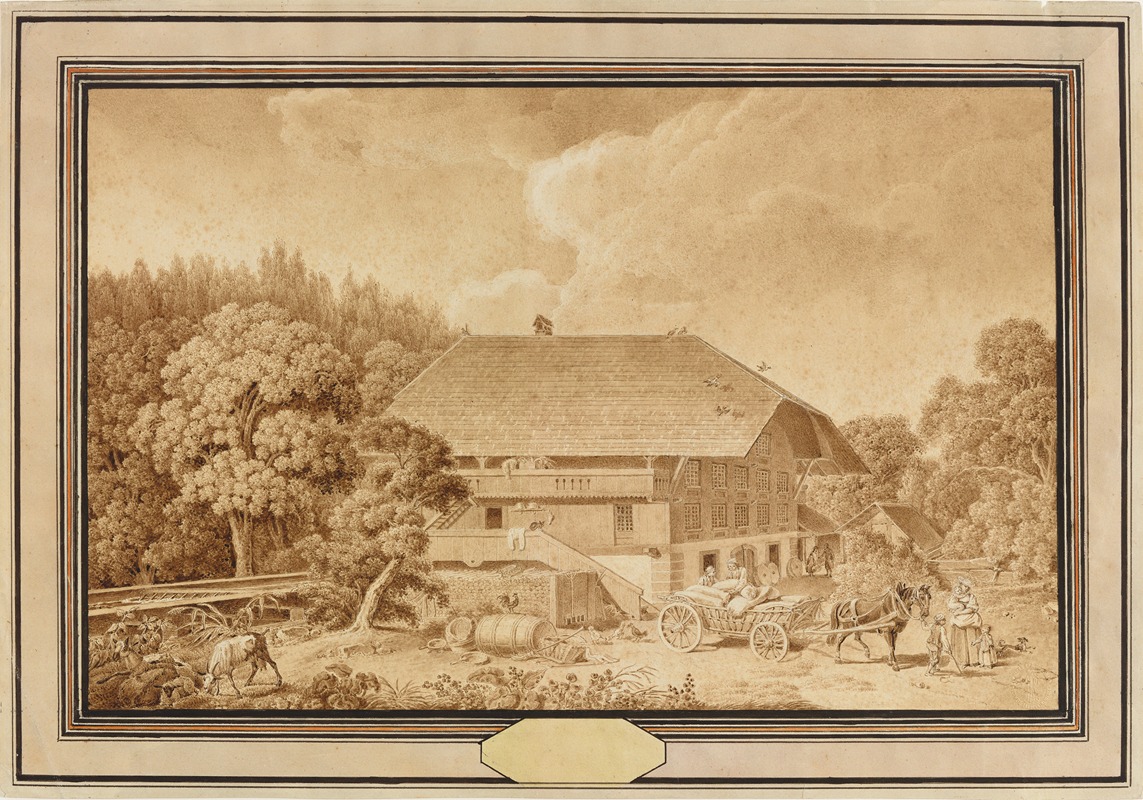 Karl Ludwig Zehender - Maison de paysan dans le canton de Berne