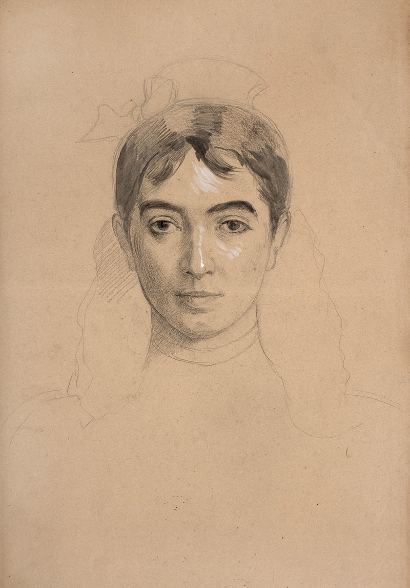 Marie Bracquemond - Self-portrait