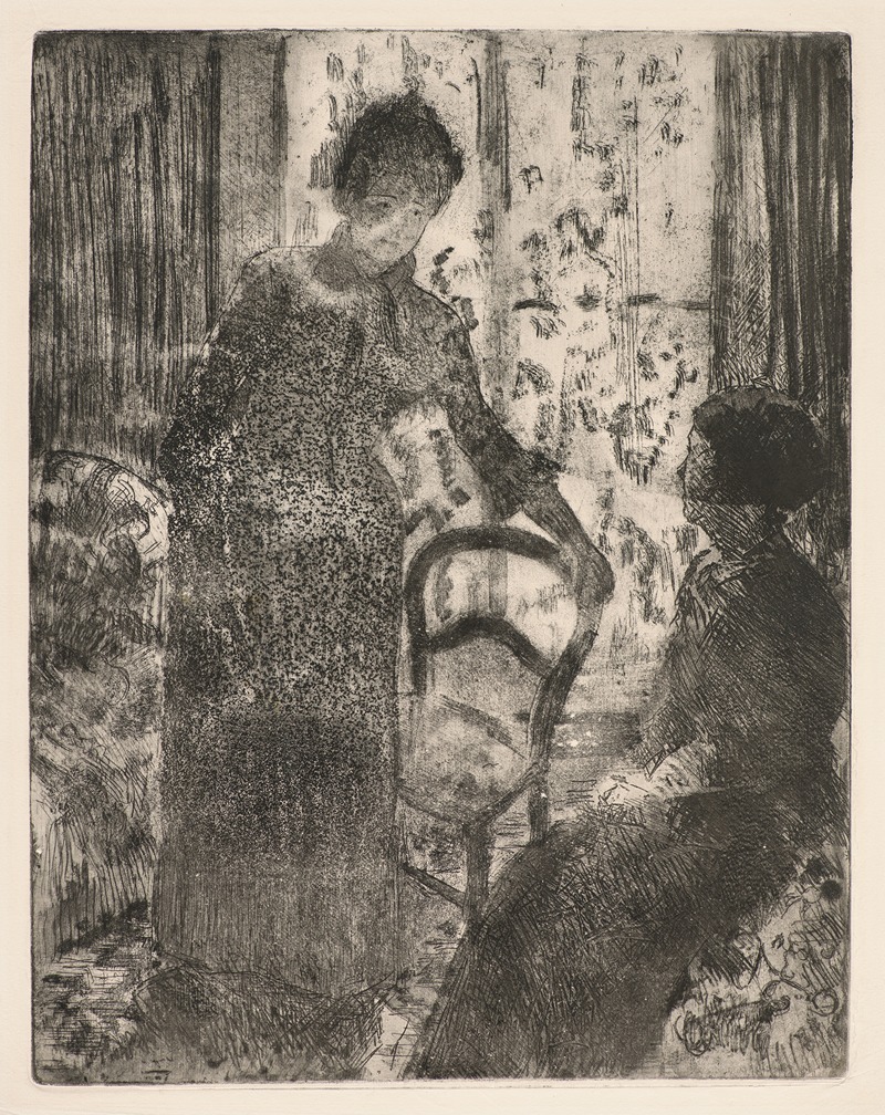 Mary Cassatt - THE VISITOR