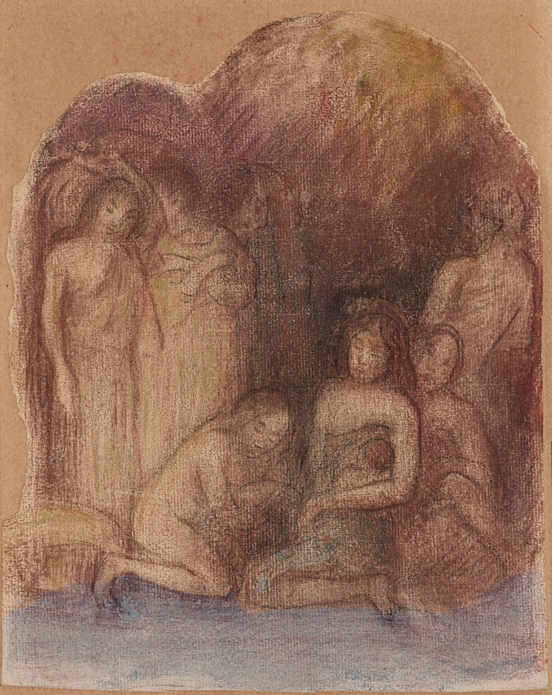 Paul Gauguin - Etude pour La nativité tahitienne