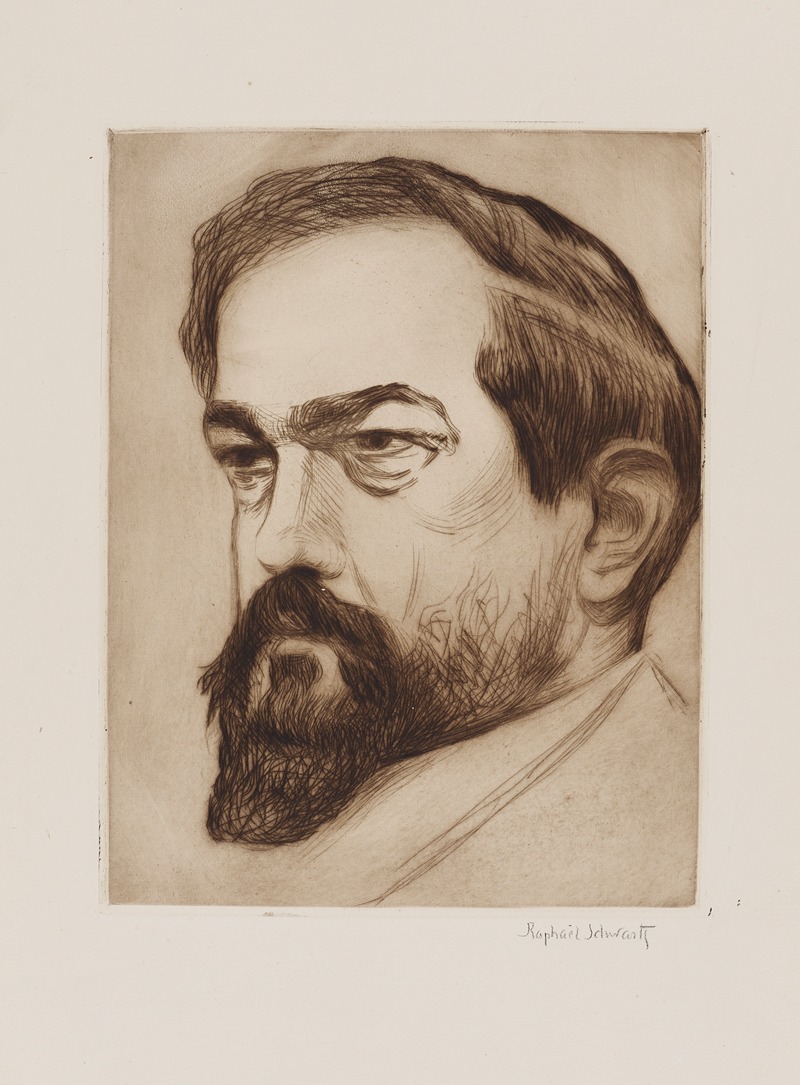 Raphael Schwartz - Portrait de Claude Debussy