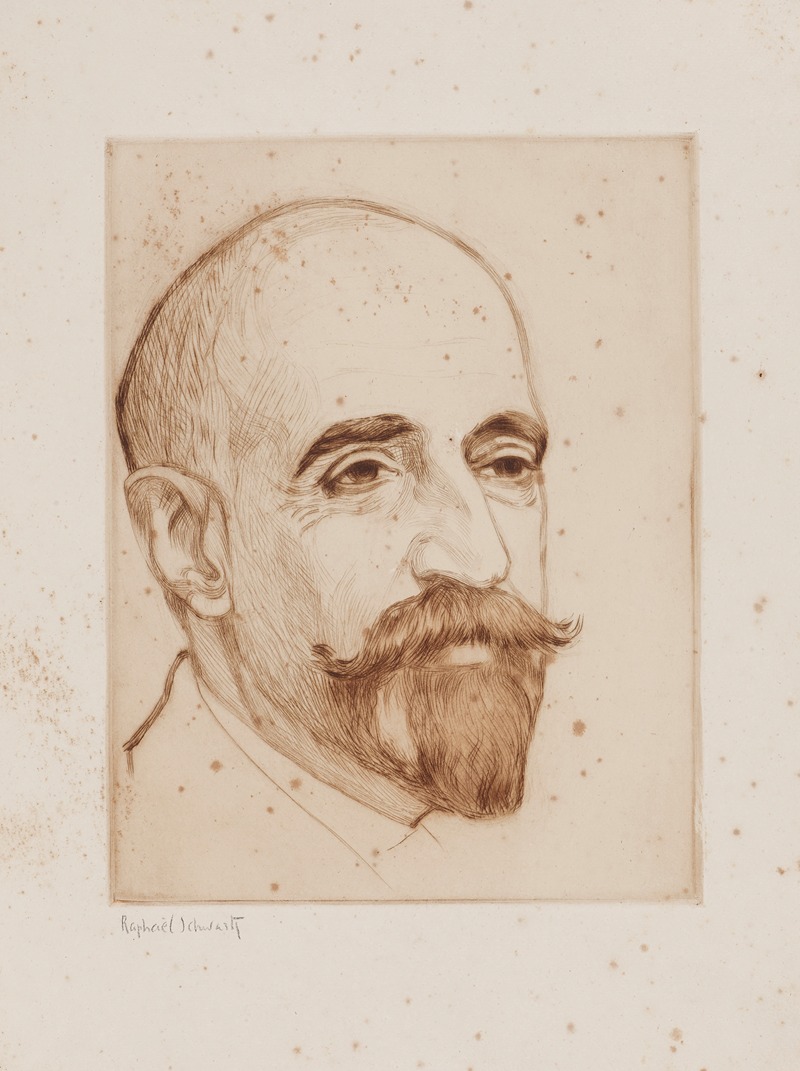 Raphael Schwartz - Portrait de l’explorateur Jean Charcot