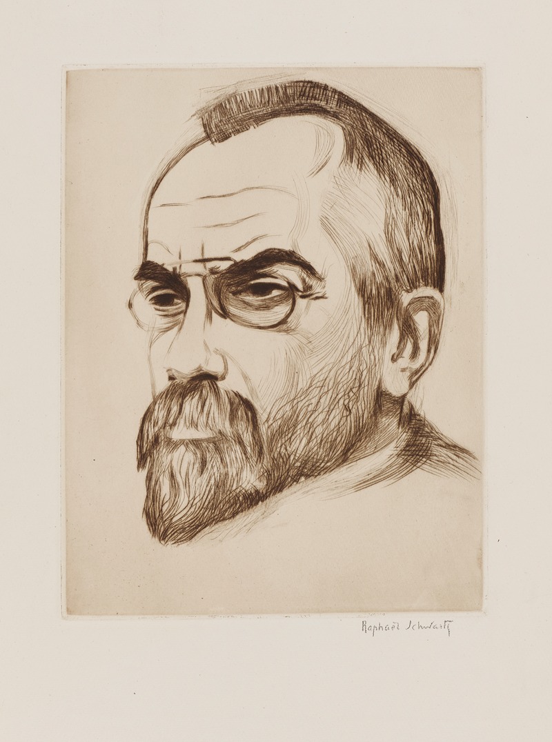 Raphael Schwartz - Portrait du compositeur Alfred Bruneau