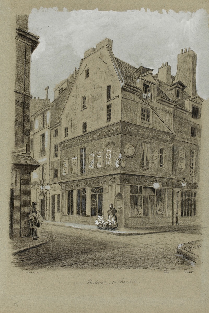 Robert Frémont - Angle des rues Pastourelle et Charlot, 3ème arrondissement