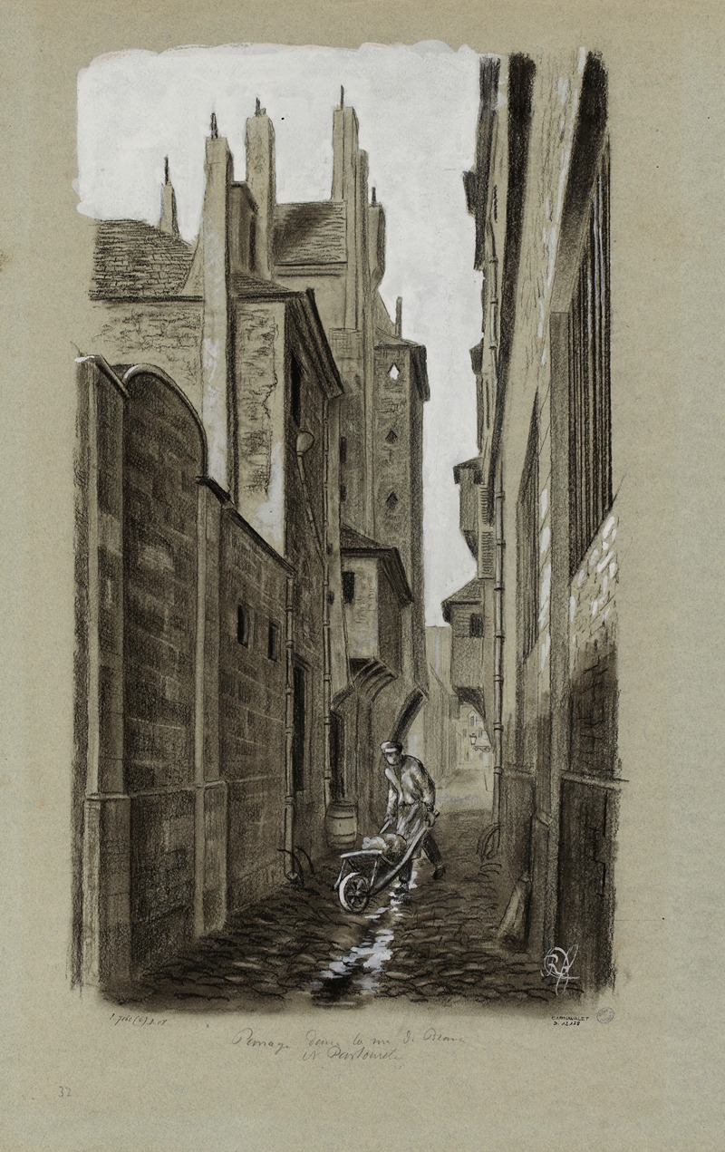 Robert Frémont - Passage, ruelle Sourlis, dans les rues de Beauce et Pastourelle, 3ème arrondissement