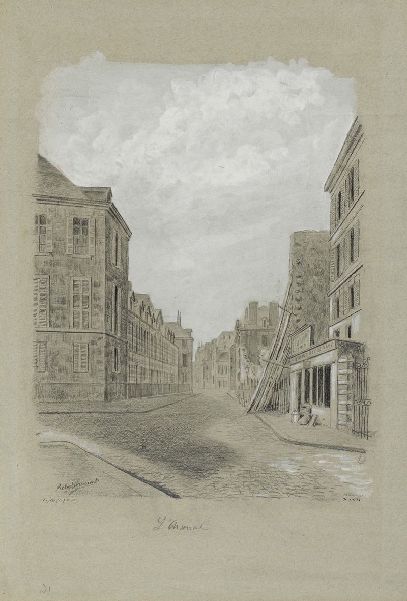 Robert Frémont - Rue de l’Arsenal, 4ème arrondissement