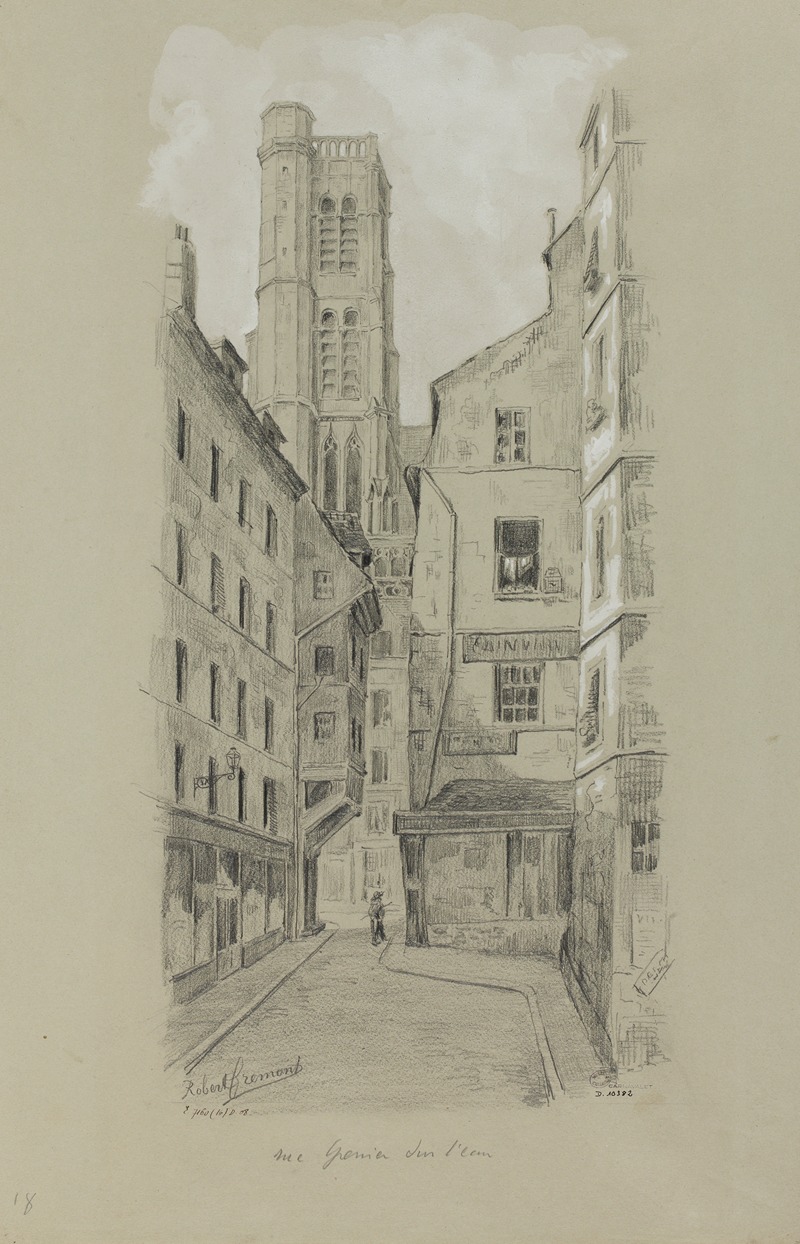 Robert Frémont - Rue du Grenier-sur-l’Eau, 4ème arrondissement