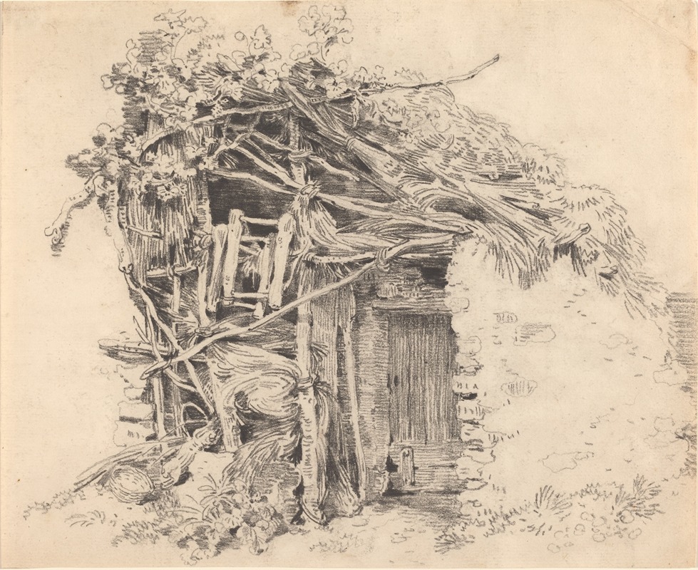 Sigmund Freudenberger - Corner of a Rustic Barn