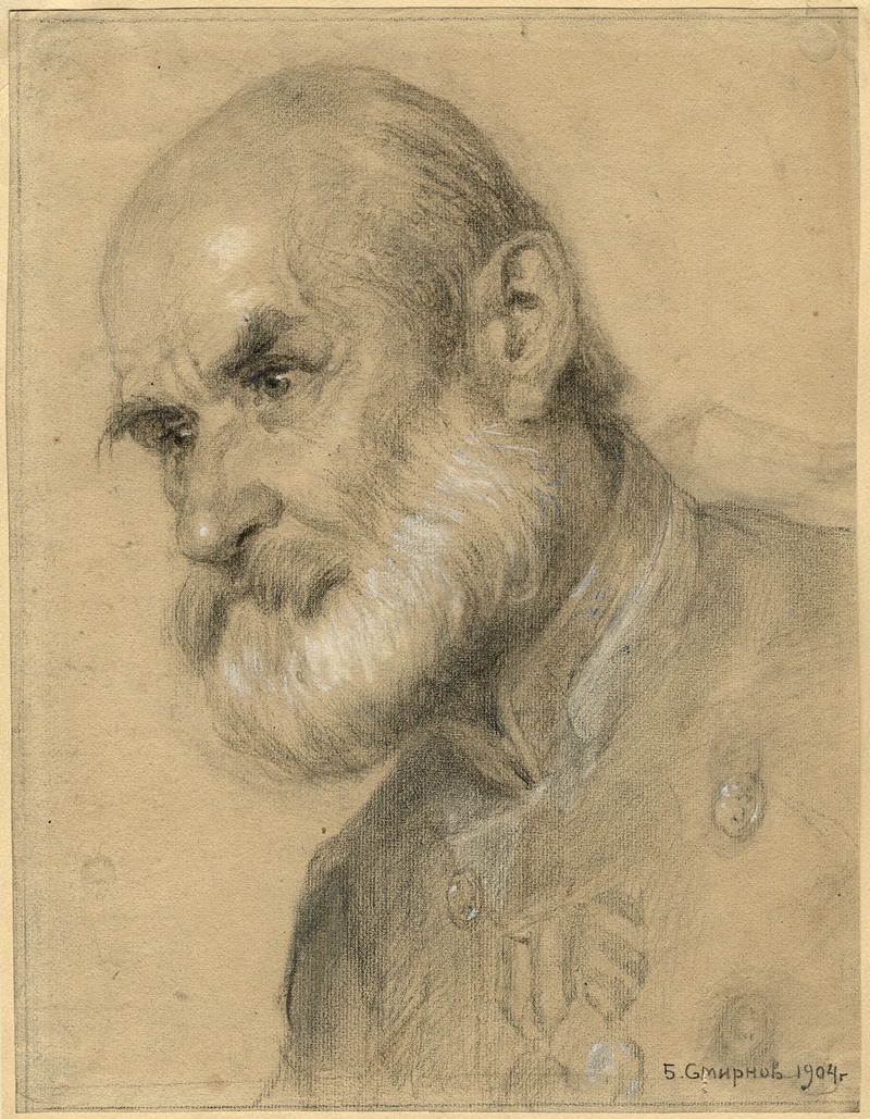 Boris Vasilievich Smirnov - Disabled Retiree of the Imperial Guard. Irkutsk.