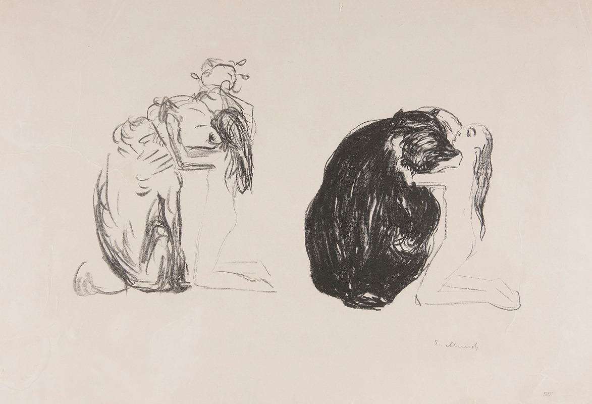 Edvard Munch - Und Omega begegnete dem Bären, Alpha og Omega