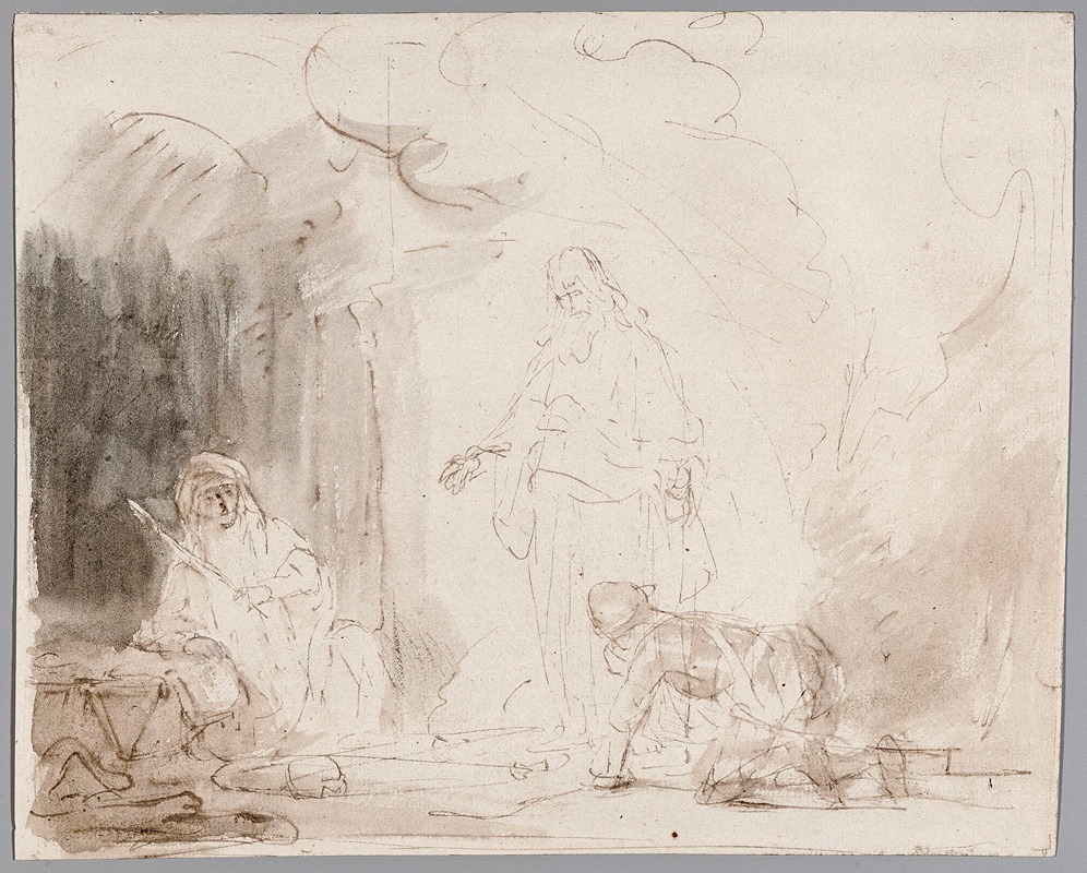 Ferdinand Bol - Samuel appears to Saul at the Witch of Endor