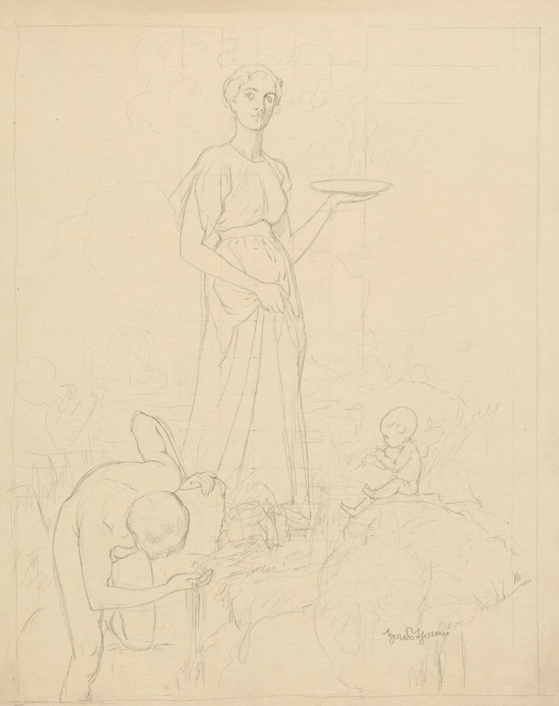 Hans Thoma - Allegorical scene