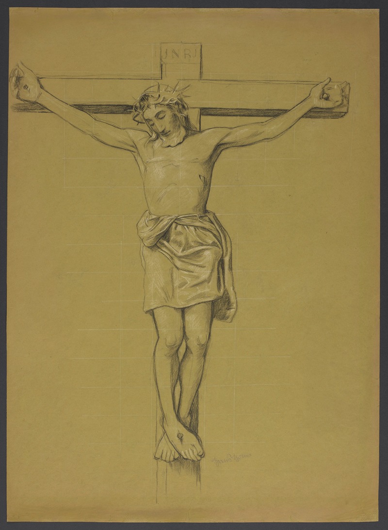 Hans Thoma - Christ on the Cross