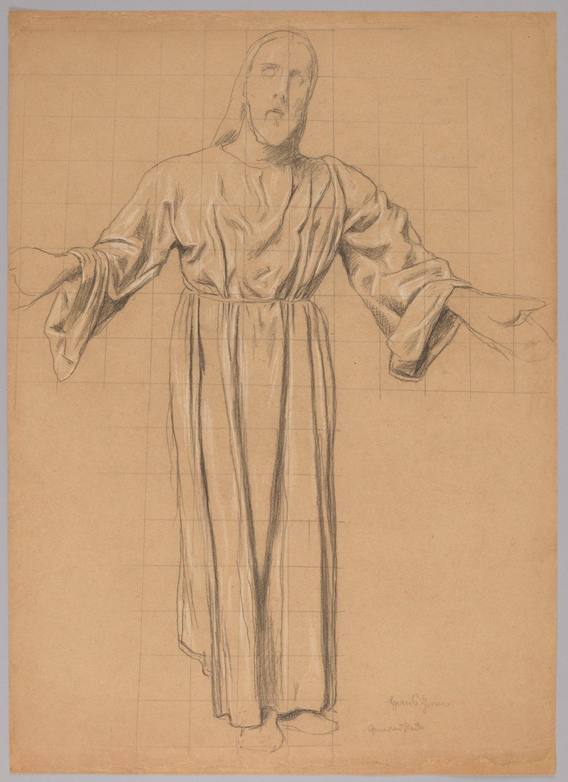 Hans Thoma - Christ with Open Arms