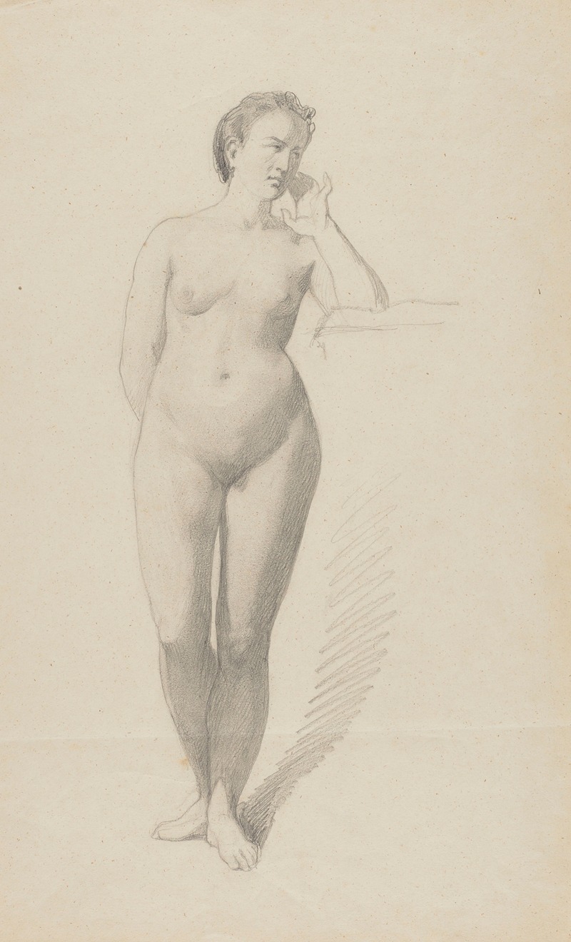 Hans Thoma - Female Nude
