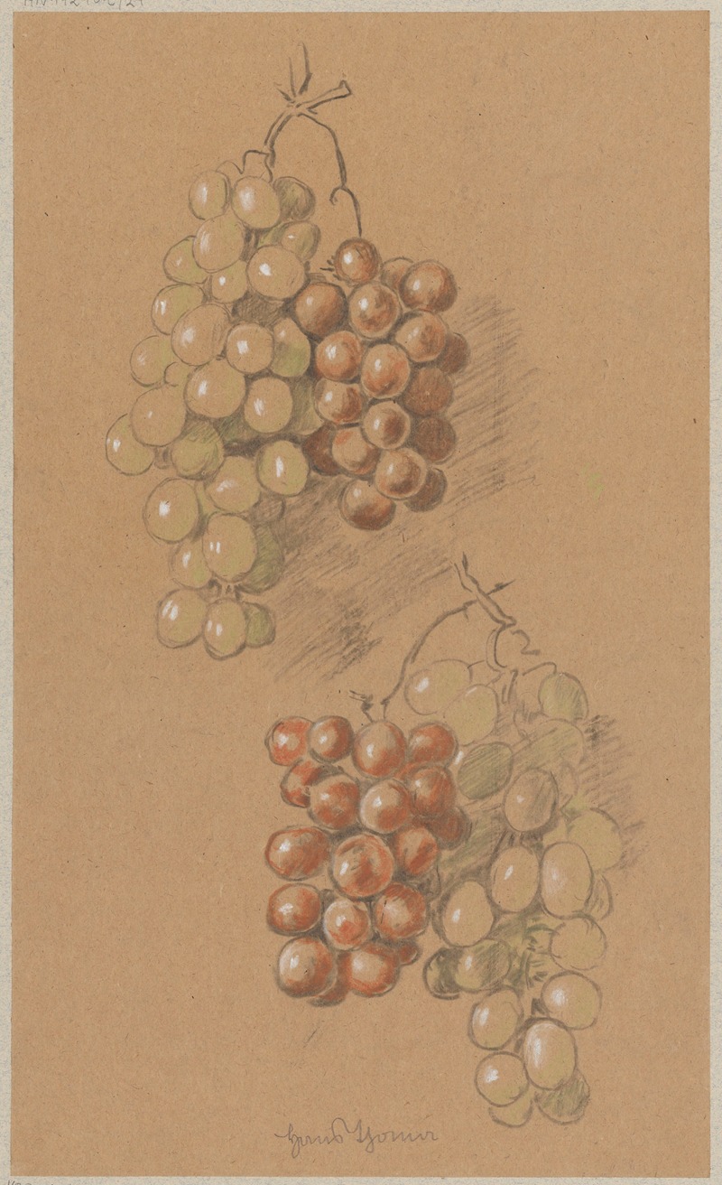 Hans Thoma - Grapes