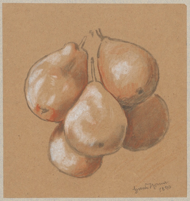 Hans Thoma - Pears
