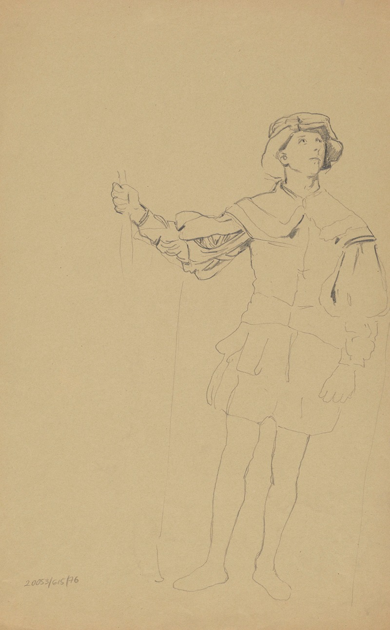 Hans Thoma - Squire in Renaissance Dress