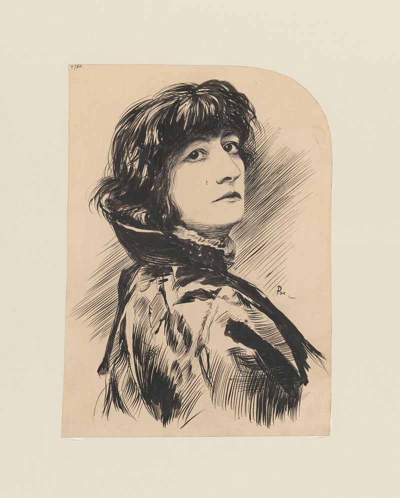 Józef Pankiewicz - Portrait of Helena Modrzejewska