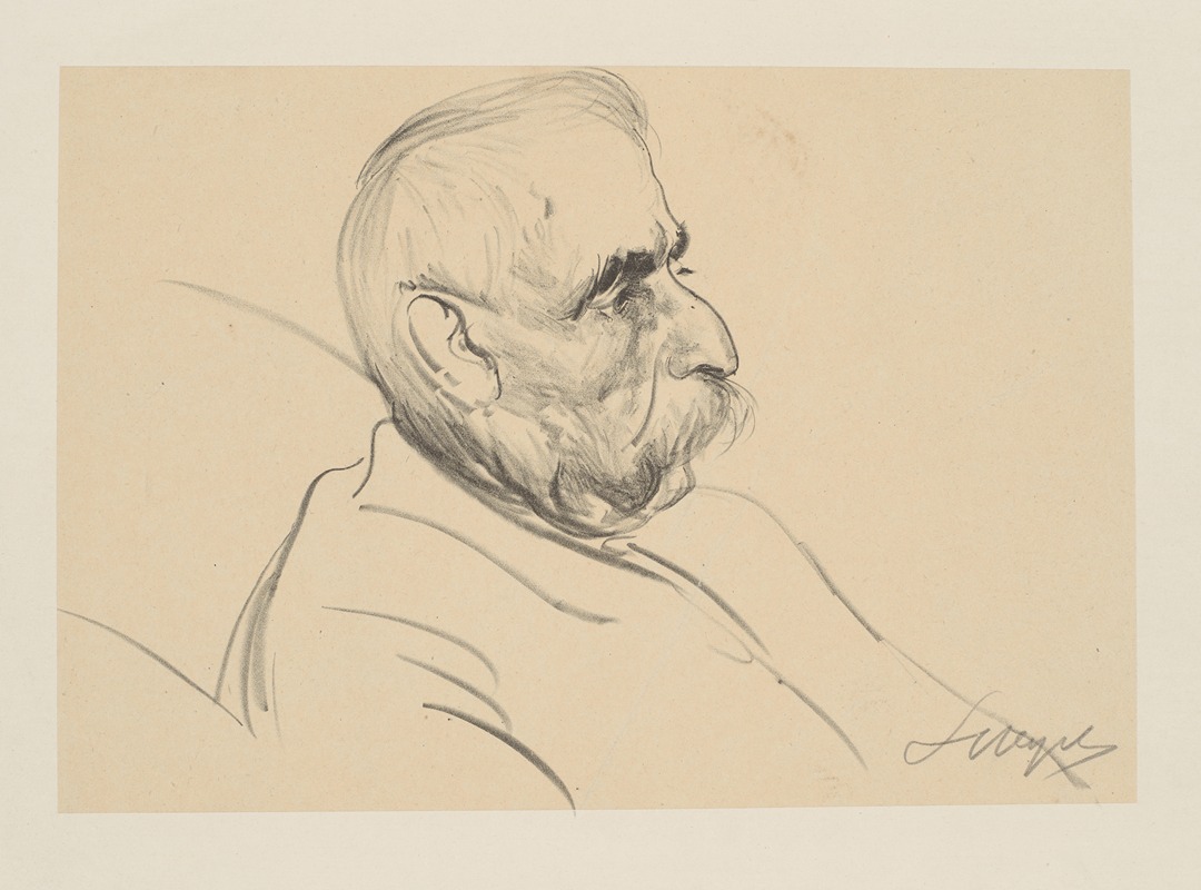 Leon Wyczółkowski - Study of an old man