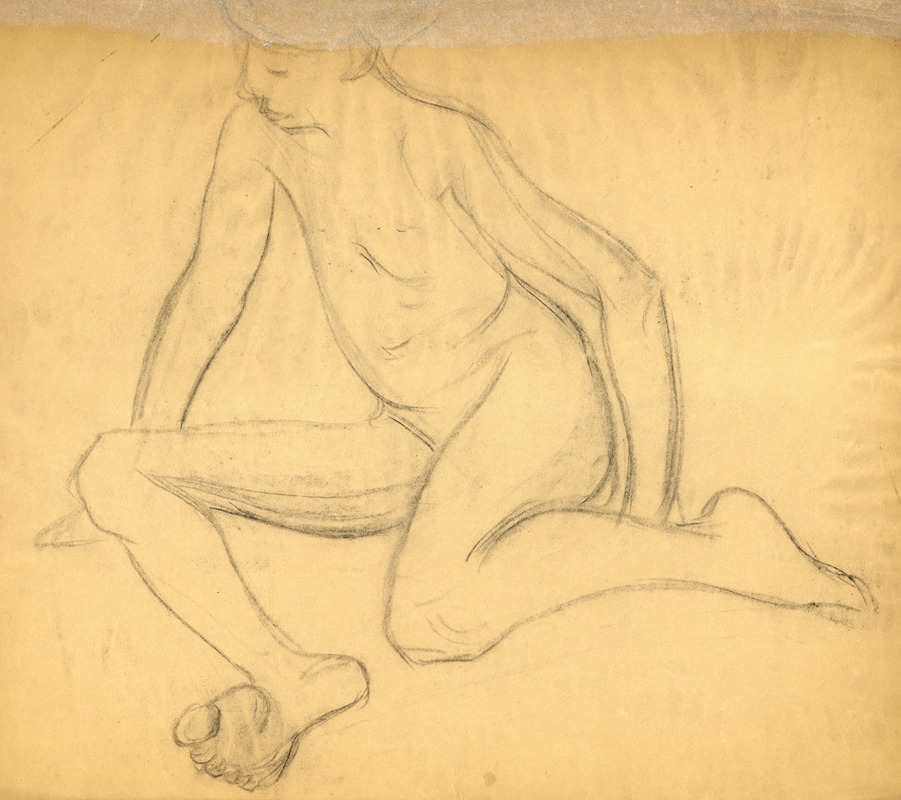 Albert Daenens - Figuur (grote schets)
