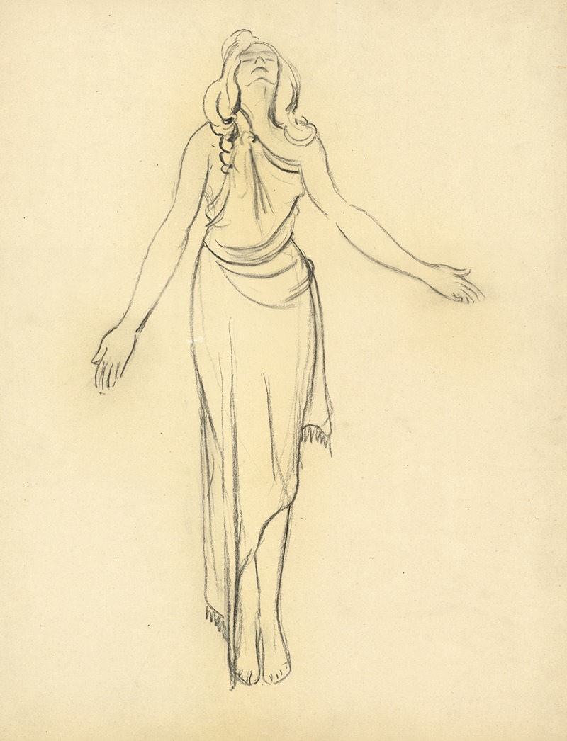 Albert Daenens - Figuur (grote schets)