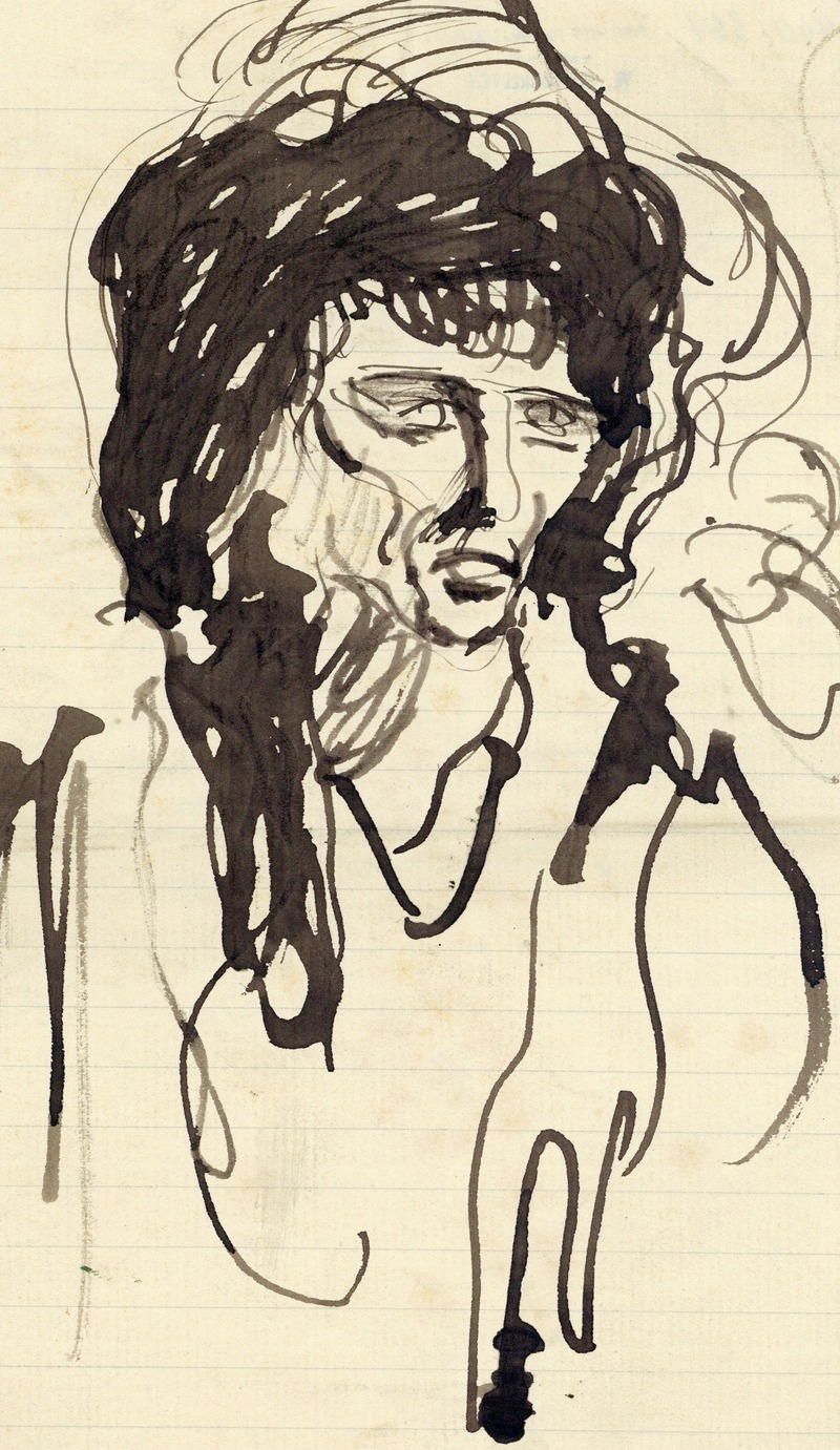 Albert Daenens - Figuur in inkt