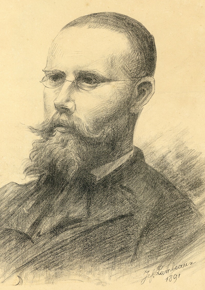 Albert Daenens - Jan Matthijs Brans door Jef Lambeaux