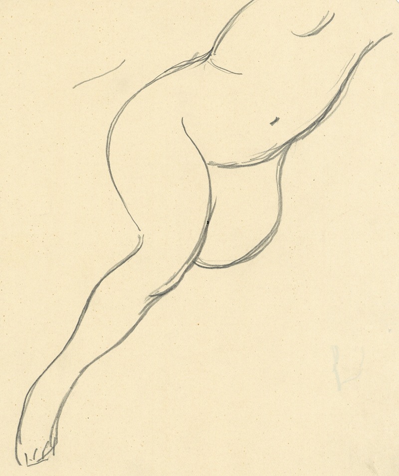 Albert Daenens - Liggende figuur