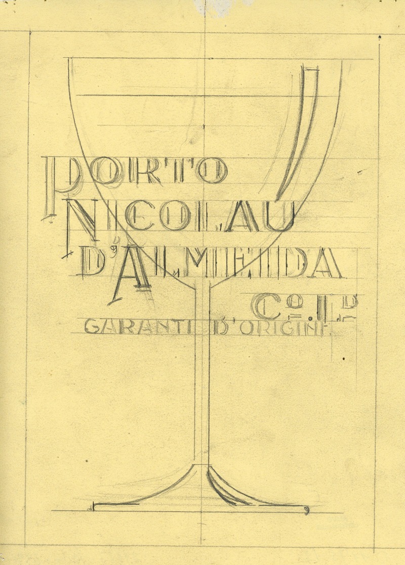 Albert Daenens - Reclameontwerp voor porto ‘Nicolau D’Almeida’