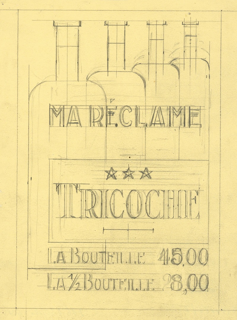 Albert Daenens - Reclameontwerp voor ‘Tricoche’