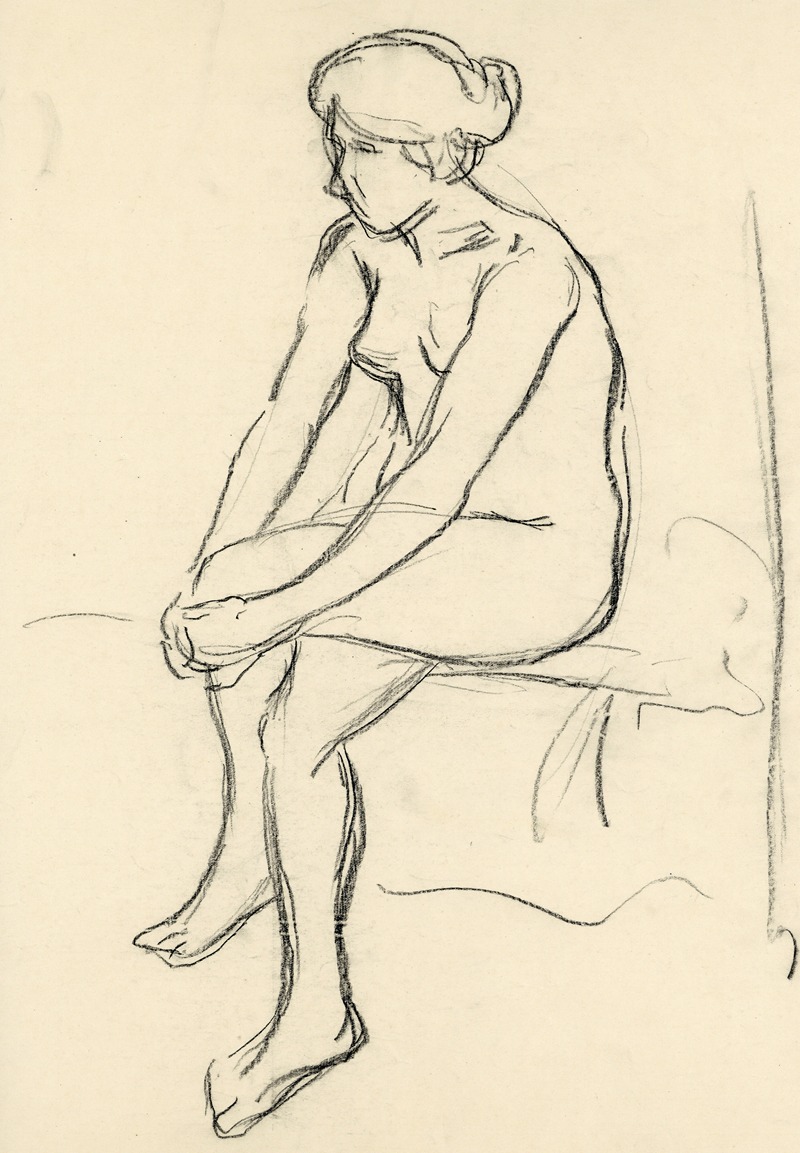 Albert Daenens - Zittende figuur